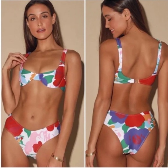 Faithfull the Brand Other - Faithfull the Brand bikini set size small floral print